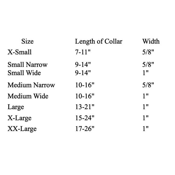 Up Country Black & Gold Dog Collar - Picture 3 of 3